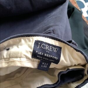 J. Crew Factory Flex Bedford Chinos - Navy